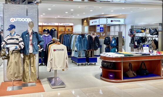 아웃도어 프로덕츠 매장. 사진=신세계 센텀시티 제공