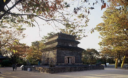 분황사석탑. 사진=경주시 제공