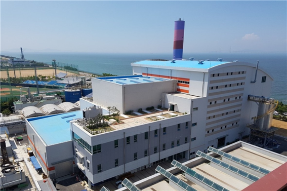 인천환경공단 신항사업소 전경