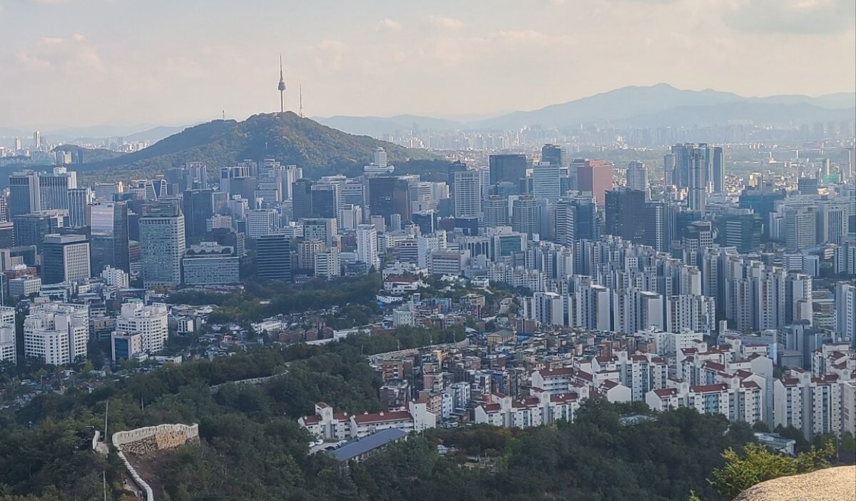 서울 도심 전경. 사진=이강훈 기자