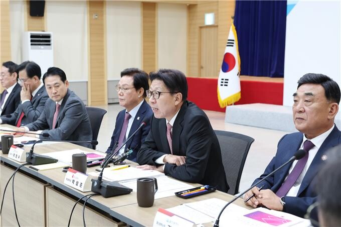 ‘지역민생 예산정책협의회’ 장면. 사진=부산시 제공