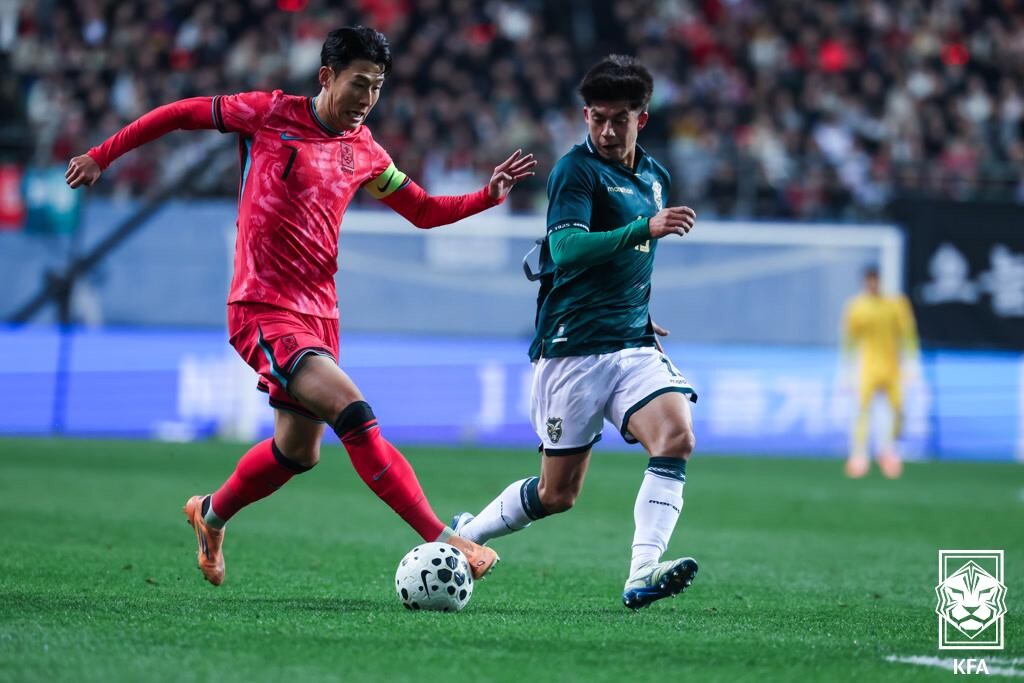 축구 국가대표팀의 2025년 일정이 끝났다. 2026 북중미 월드컵까지는 약 200일이 남았다. 사진=KFA 제공