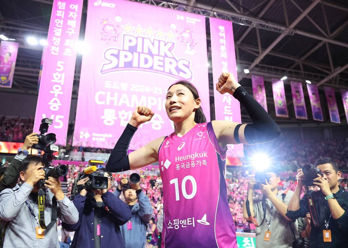 '배구여제' 김연경이 떠난 V리그, 판도 변화는 필연적이다. 사진=연합뉴스