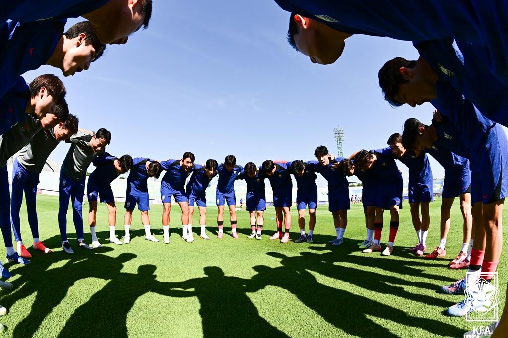 U-22 대표팀이 아시안컵을 앞두고 최종 소집 훈련을 실시한다. 사진=KFA 제공2 대표팀이 아시안컵을 앞두고 최종 소집 훈련을 실시한다. 사진=KFA 제공
