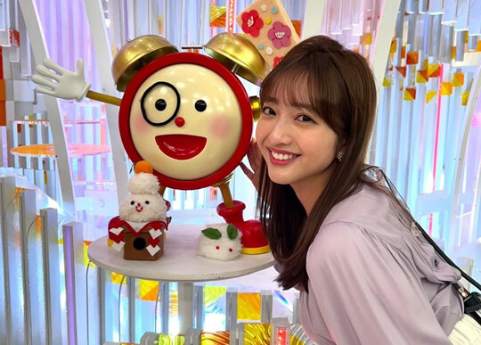 후지TV 인기 아나운서 후지모토 마리노가 2025년 12월을 끝으로 퇴사한다. 사진=후지모토 인스타그램