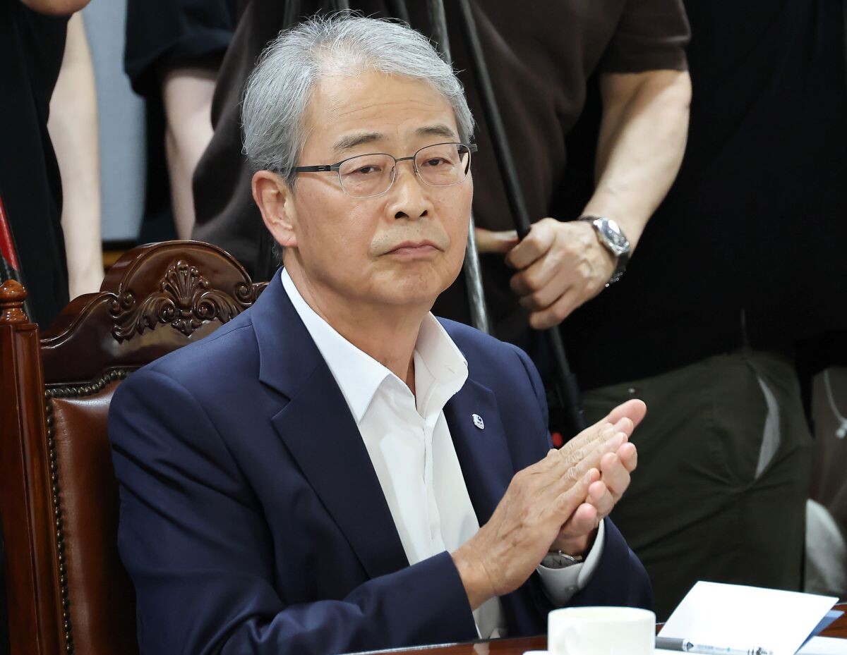 임종룡 우리금융 회장이 지난 9월 15일 서울 중구 은행연합회에서 열린 금융위원장-금융지주 회장 간담회에 참석했다. 사진=임준선 기자