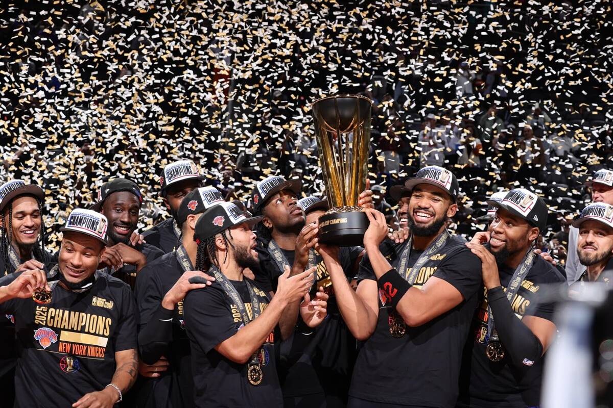 닉스가 NBA컵 우승으로 52년간 이어진 무관의 설움을 끊어냈다. 사진=뉴욕 닉스 페이스북