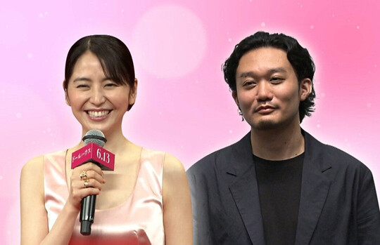 일본을 대표하는 여배우 나가사와 마사미가 영화감독 후쿠나가 다케시와 결혼했다고 1월 1일 공식 발표했다. 사진=FNN 뉴스 캡처