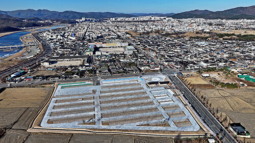 경주 황리단길 대형 환승주차장. 사진=경주시 제공