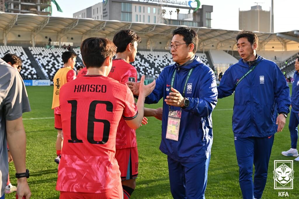 이민성 감독은 이번 한일전으로 시험대에 오를 전망이다. 사진=KFA 제공