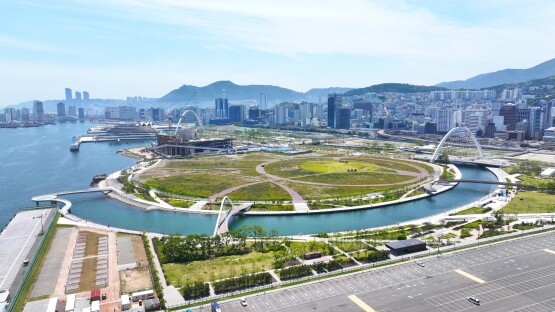 북항재개발 현장 전경. 사진=BPA 제공