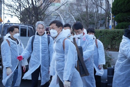 봉사활동 장면. 사진=BPA 제공