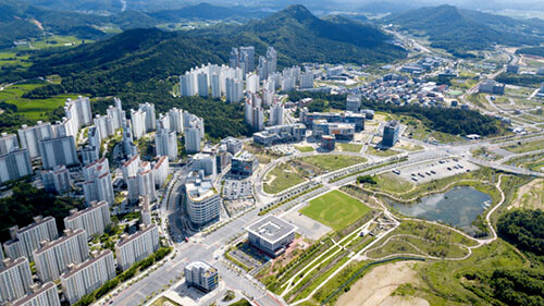 경북도청신도시 전경. 사진=경북도 제공