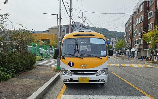 광명시 마을버스 모습. 사진=광명시 제공