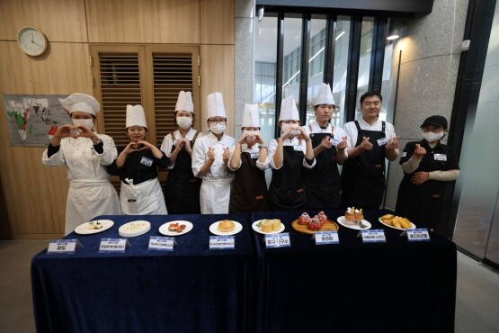 ‘부산 로컬푸드 레시피 경연대회’ 장면. 사진=경남정보대 제공