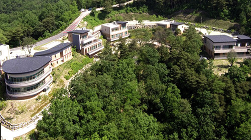 '안동 호반자연휴양림' 홈피 캡처