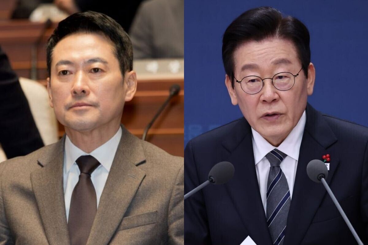 이재명 대통령의 아파트를 거론한 장동혁 대표에 민주당이 "가짜뉴스 유포 말라"며 반발했다. 사진=연합뉴스
