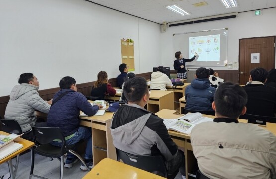 배달강좌 운영 모습. 사진=김해시 제공