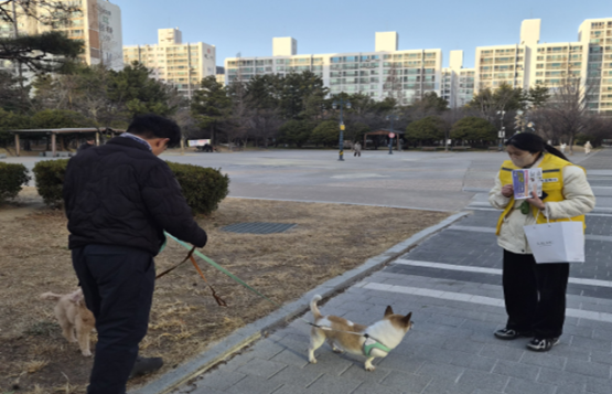 계도원 활동 장면. 사진=김해시 제공