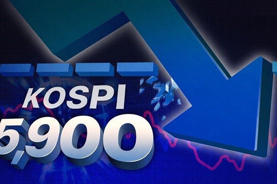 24일 코스피가 5900선에 안착한 가운데 폭락에 대한 ‘공포지수’도 동반 상승하고 있다. 사진=연합뉴스
