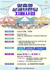 인천시, 상권별 맞춤 전략 만든다...상권브랜딩 지원사업 추진