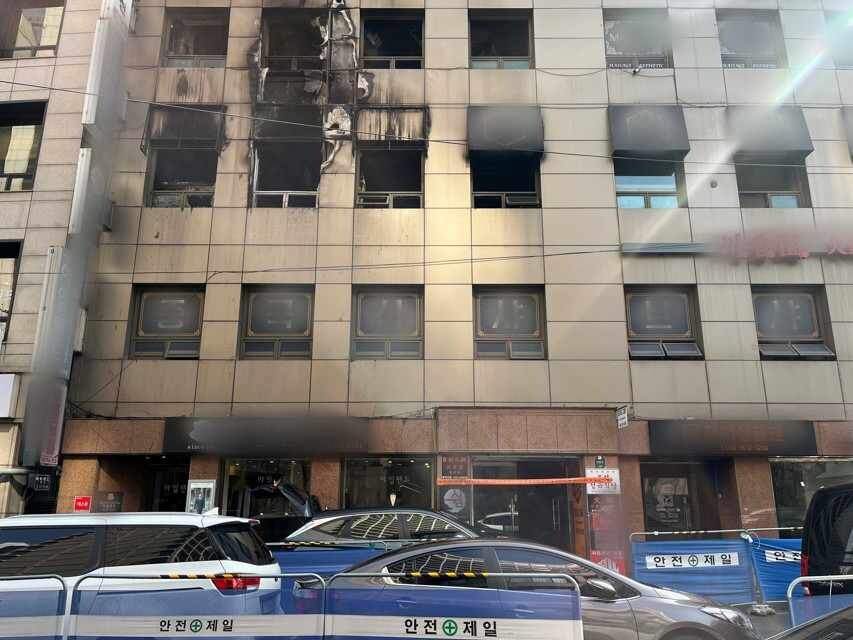 3월 14일 서울 중구 소공동의 한 캡슐호텔에서 화재가 발생해 3명이 병원으로 이송되고 7명의 경상자가 발생했다. 사진=한승구 기자
