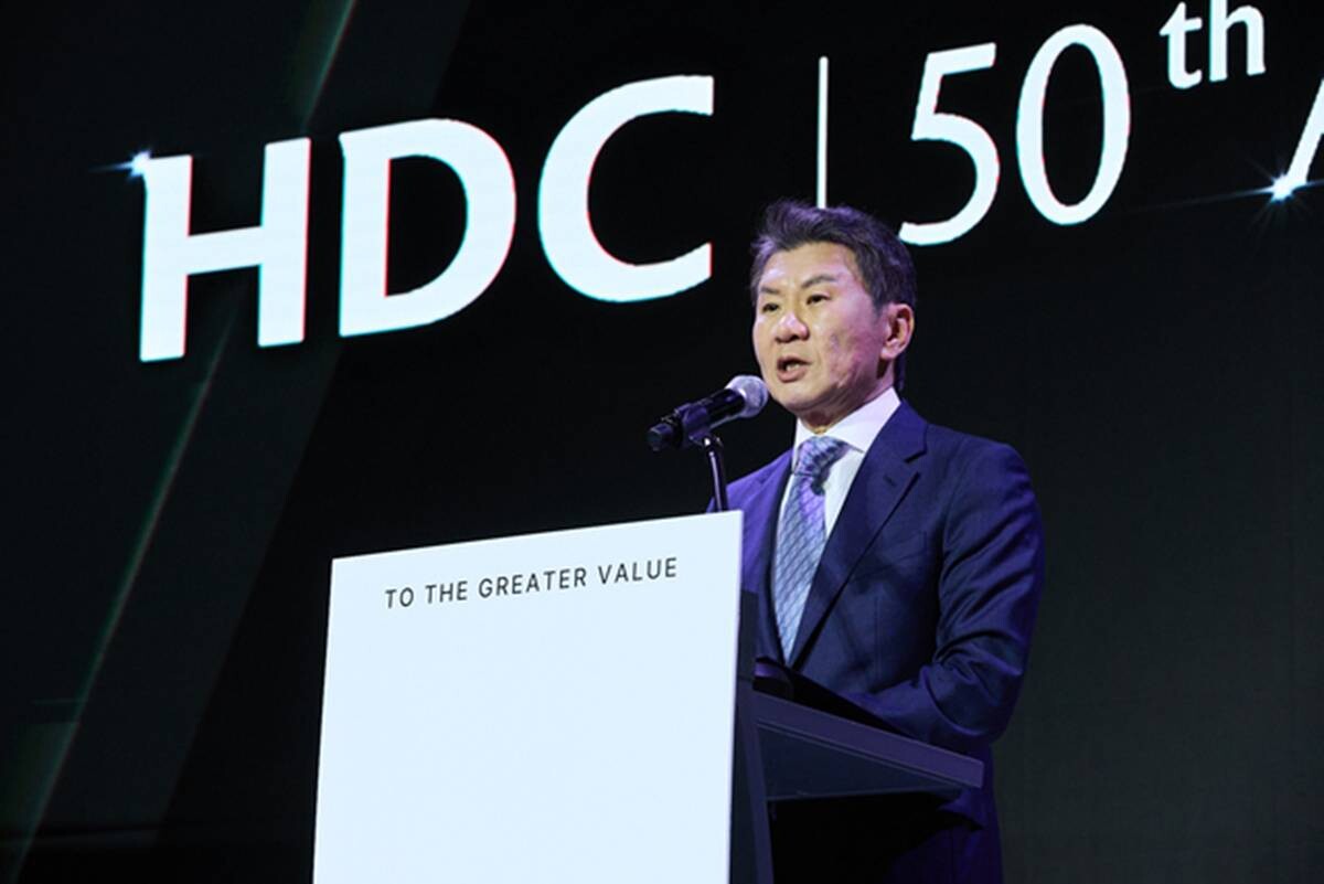 정몽규 HDC 회장. 사진=HDC 제공