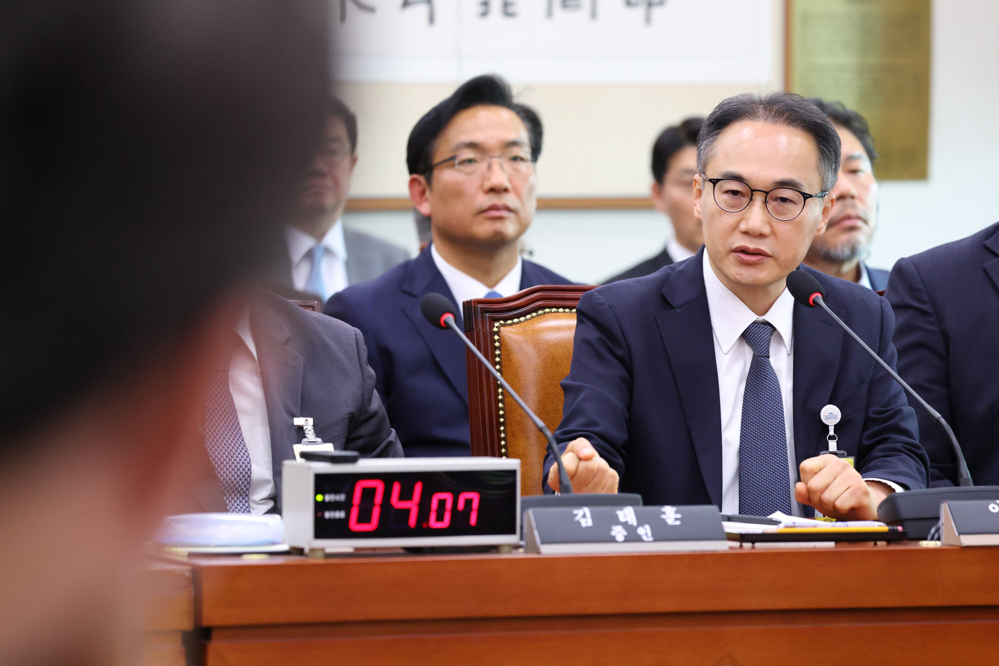 대장동 수사 9명에 대한 감찰 지시에 대해서 이원석 전 검찰총장은 “납득하지 못하겠다”고 했다. 사진=박은숙 기자