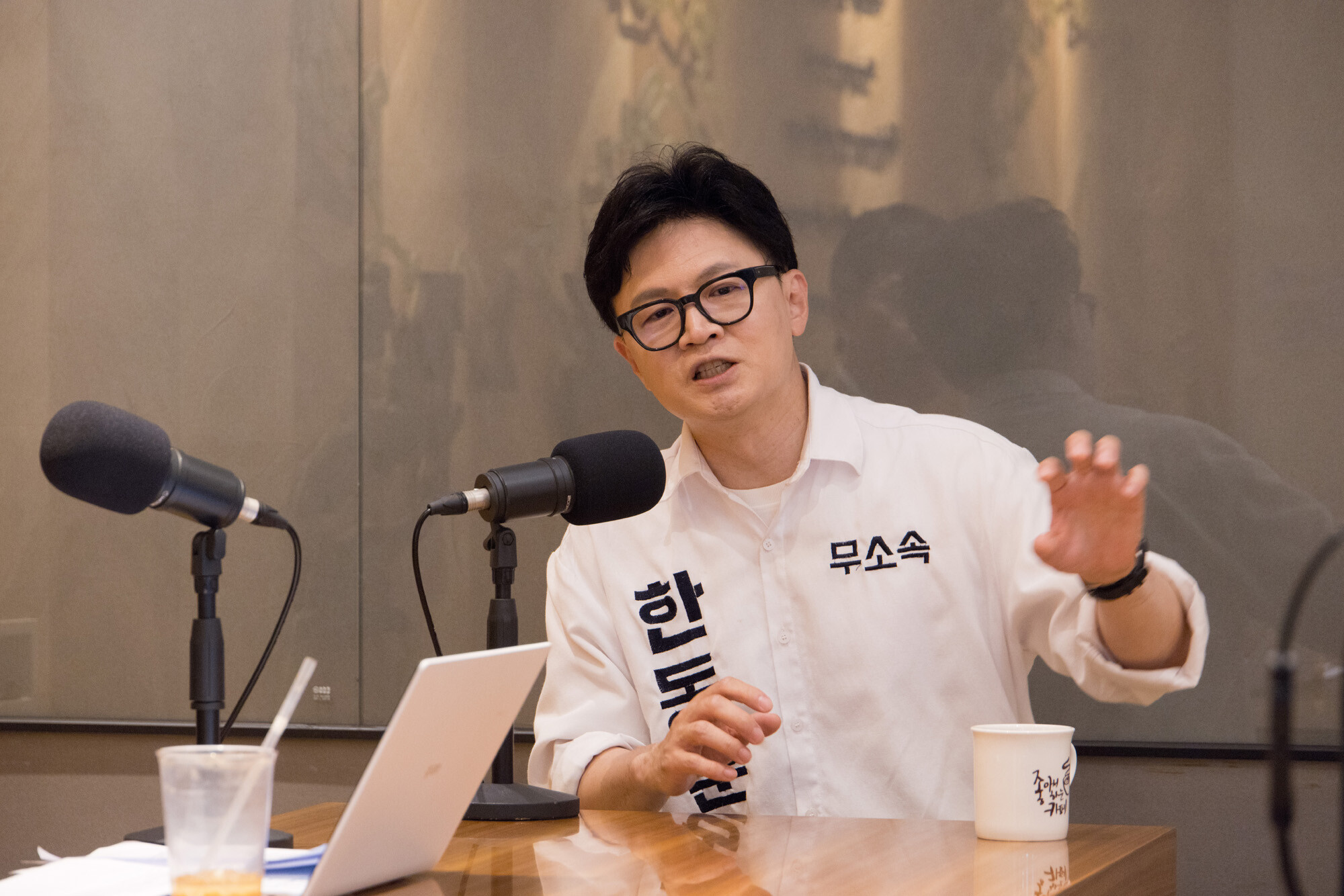 무소속으로 부산 북구갑에서 승리한 한동훈 당선인. 사진=이종현 기자