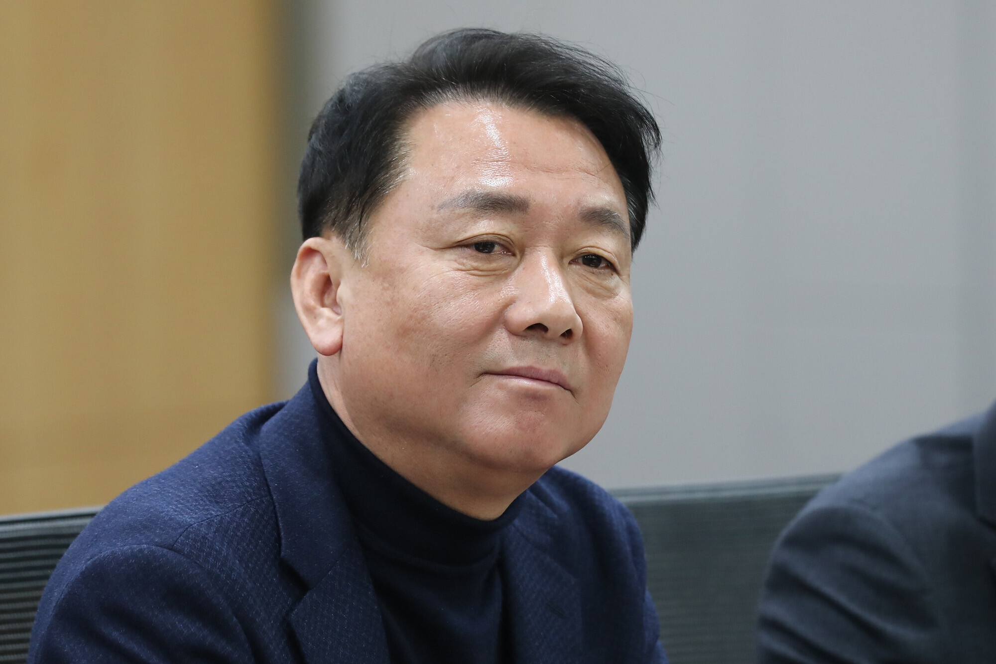 경기 하남갑에서 승리한 이광재 당선인. 사진=박은숙 기자
