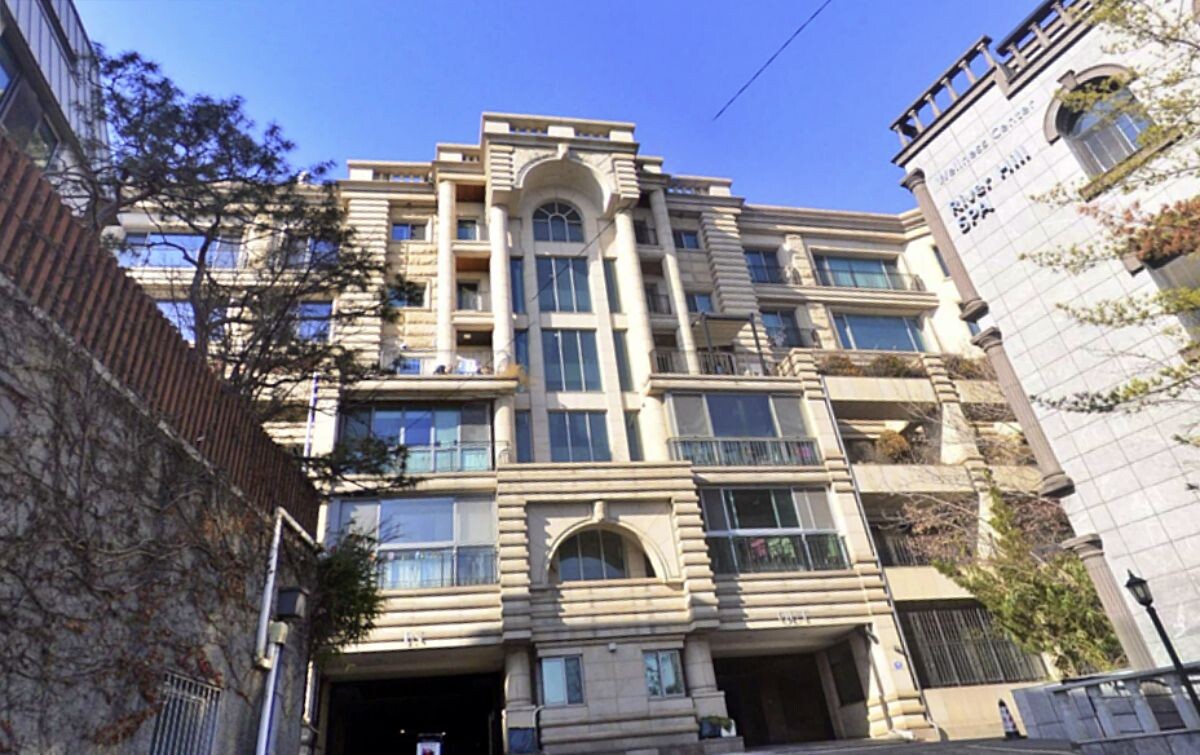 서울 용산구 한남동 소재 빌라 코번하우스 전경. 사진=네이버지도 거리뷰