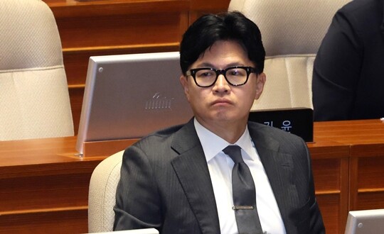 6월 18일 국회에서 열린 본회의에 참석한 한동훈 무소속 의원. 사진=박은숙 기자