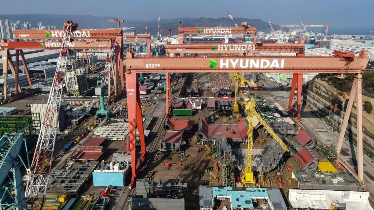 울산 동구 HD현대중공업 울산조선소 전경. 사진=HD현대중공업 제공