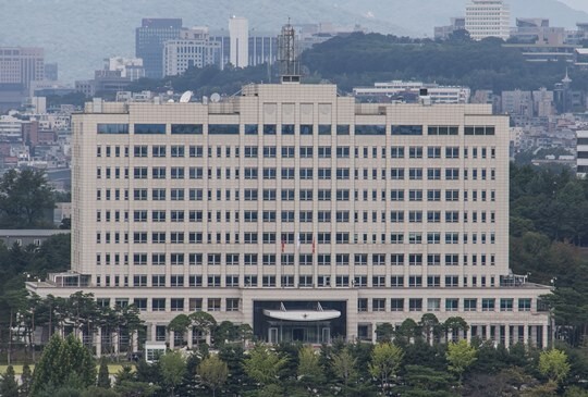 서울 용산구에 있는 국방부 청사 전경. 사진=최준필 기자