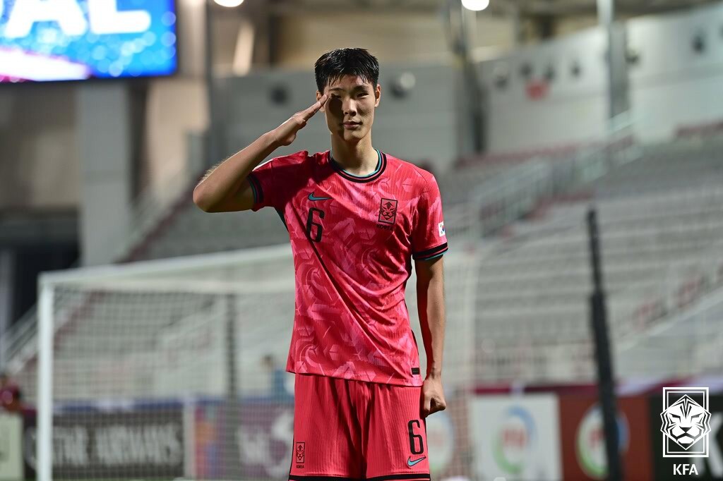 아시안게임 명단에 이름을 올린 이영준은 일찌감치 상무에서 군 복무를 마쳤다. 사진=KFA 제공