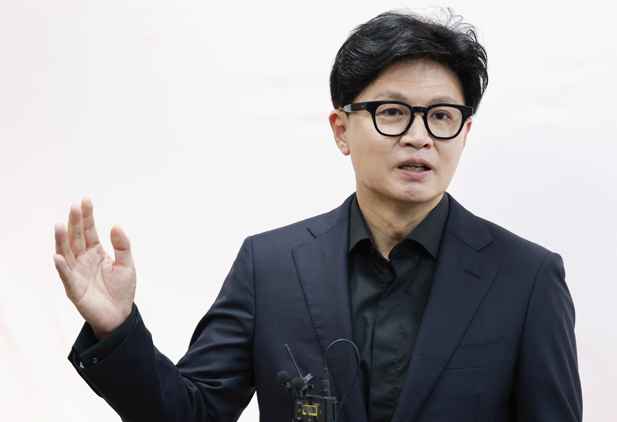한동훈 무소속 의원이 9월 15일 국회 의원회관에서 김승원 법무부 장관 후보자의 청문회 질의 답변 내용에 대해 반박을 이어갔다. 사진=박은숙 기자