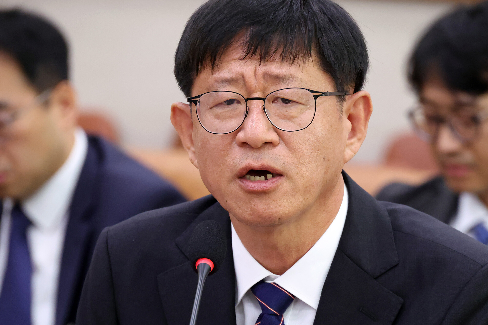 9월 18일 국회 인사청문회에서 발언하는 최길수 특별감찰관 후보자. 사진=박은숙 기자
