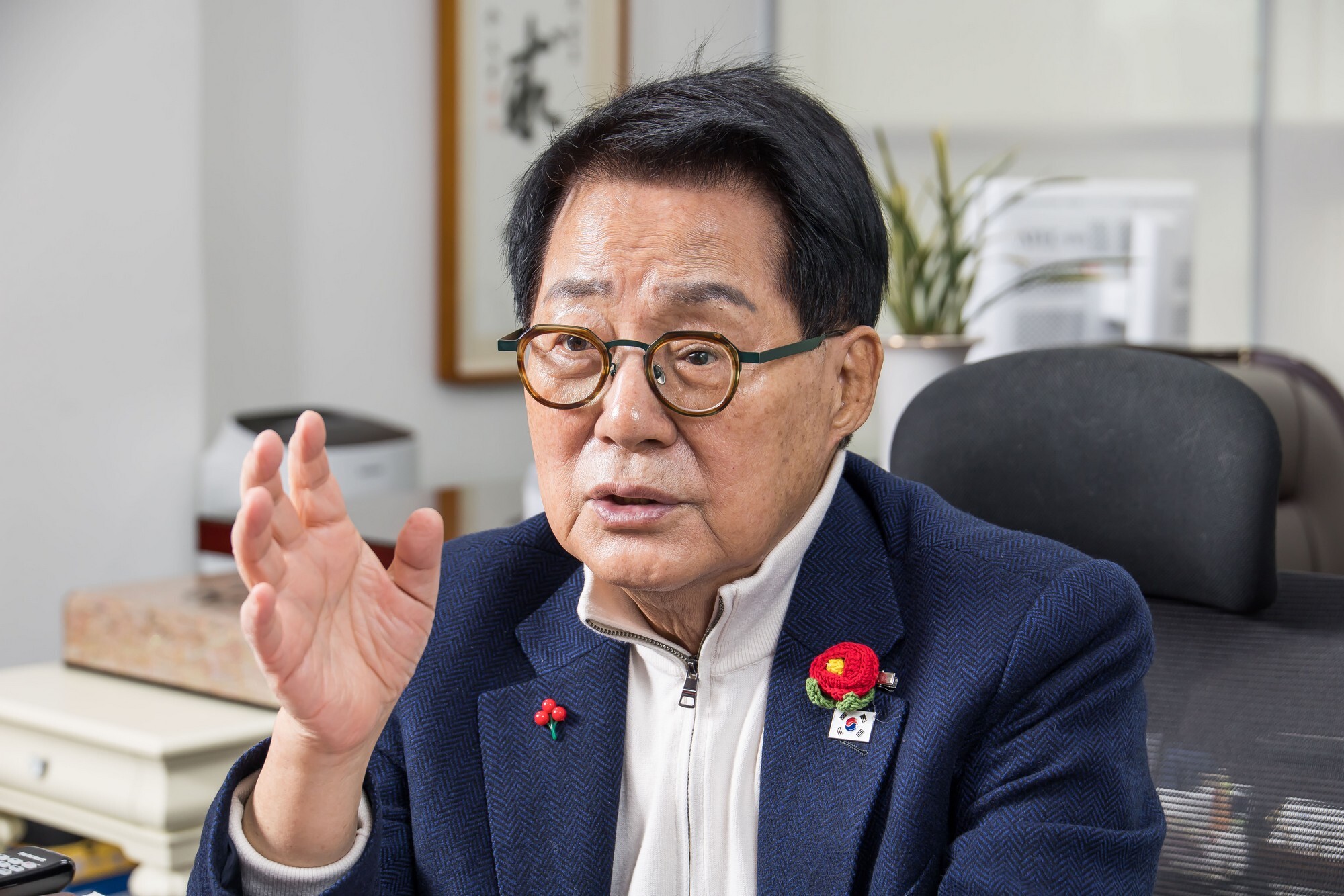 박지원 민주당 의원. 사진=최준필 기자