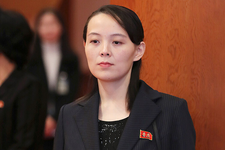 김여정 북한 노동당 총무부장은 9월 30일 조선중앙통신 담화문을 통해 “이번 사건은 도발 시기와 수법에 있어서 10년여 전 세상을 떠들썩하게 했던 ‘목함지뢰 사건’을 방불케 하는 명백한 자작극”이라고 했다. 사진=연합뉴스