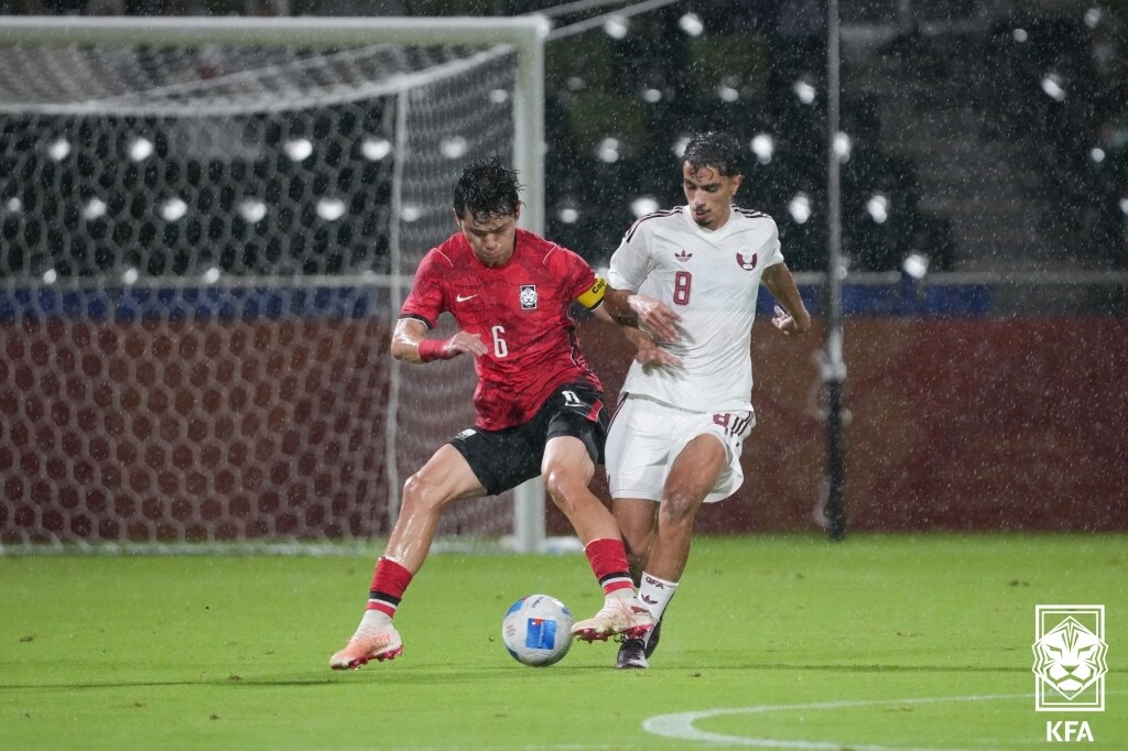 주장 이기혁은 금메달 획득 직후 남긴 소감으로 비판의 중심에 섰다. 그는 대회 종료 이후 수일 내로(10월 12일) 입대가 예정돼 있었다. 사진=KFA 제공