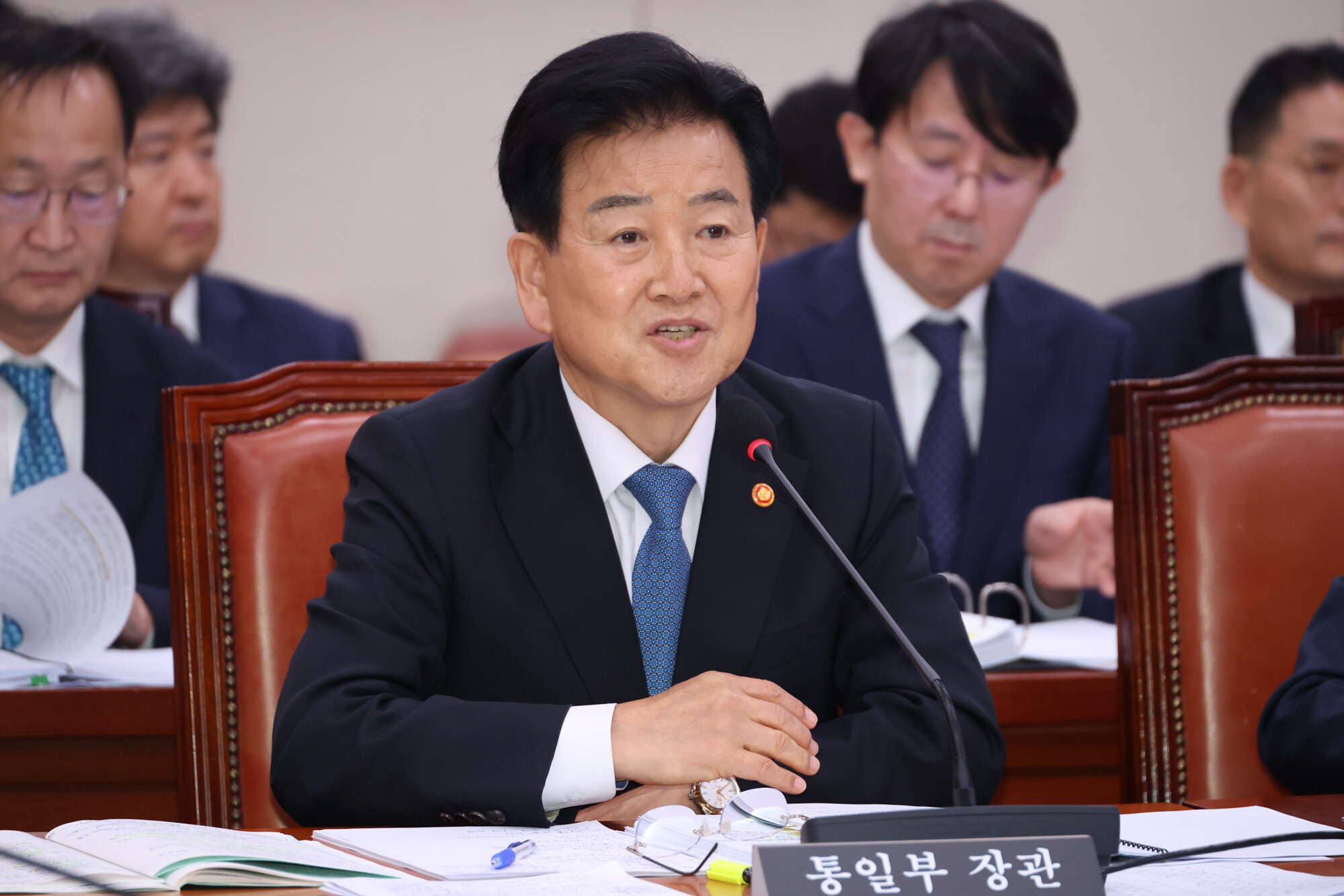 정동영 통일부 장관. 사진=박은숙 기자