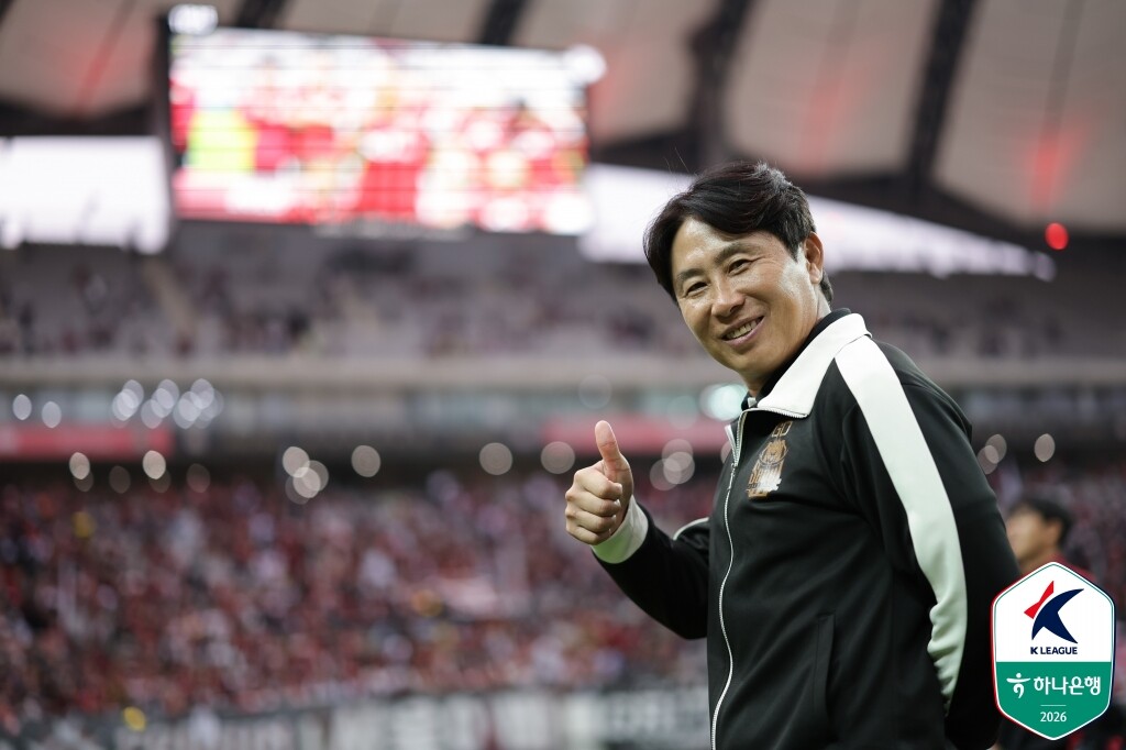 김기동 감독은 취임 당시 내걸었던 ‘3년 내 우승’ 공약을 지켰다. 사진=한국프로축구연맹 제공