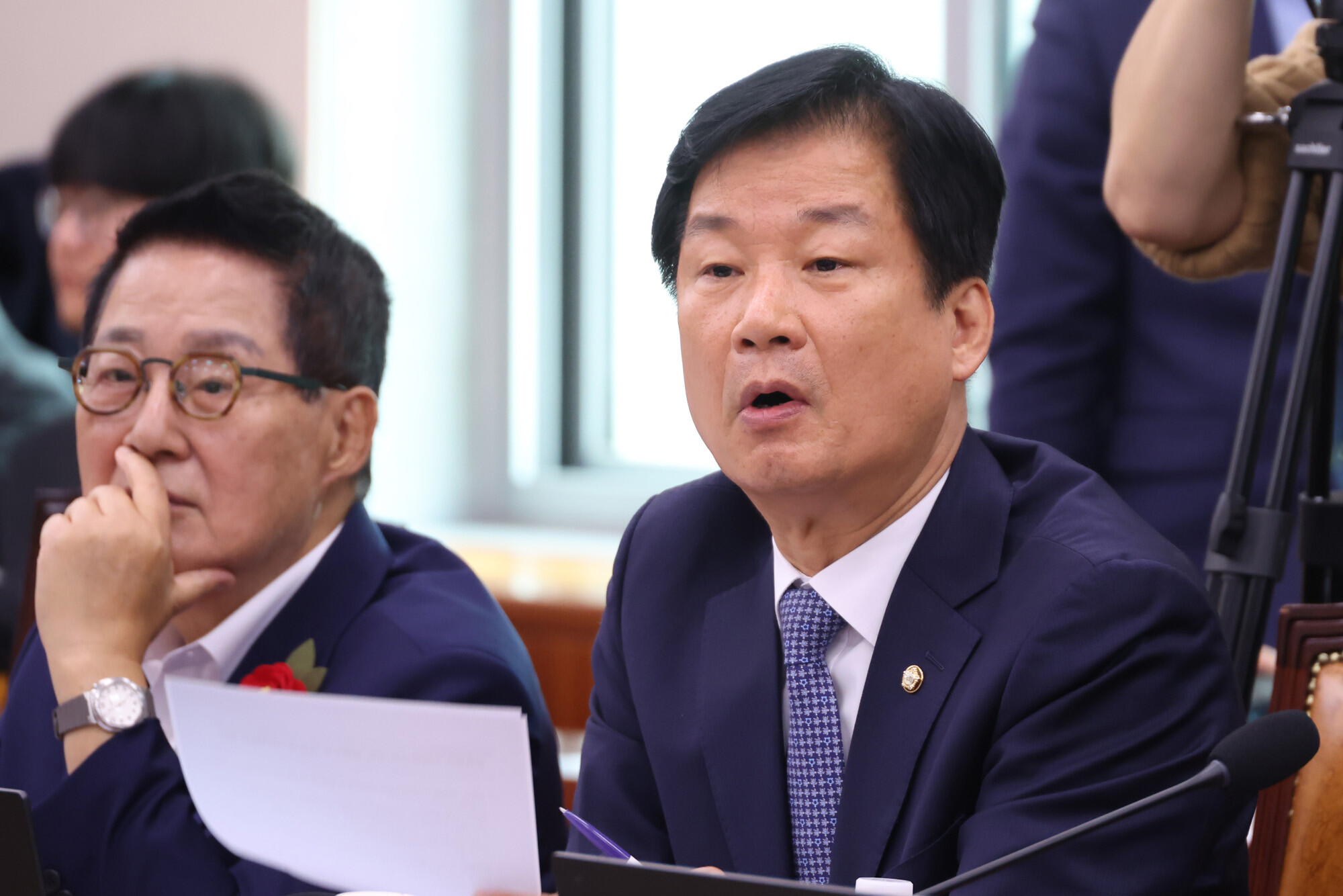 법무부 장관 후임 후보군으로 압축된 박균택 더불어민주당 의원. 사진=박은숙 기자