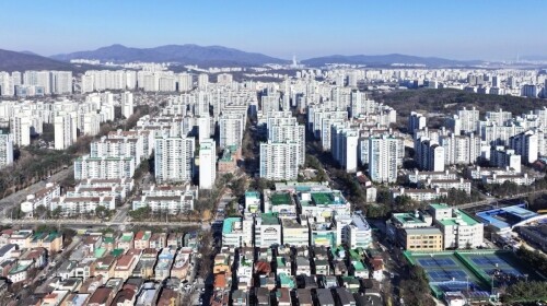 분당 노후계획도시 전경. 사진=성남시 제공