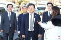 발언하는 한 총리 측  박기웅 변호사