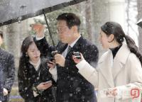 법정을 향하는 이재명 더불어민주당 대표