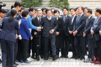 2심 선고에 출석한 이재명 더불어민주당 대표