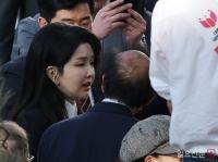 아크로비스타에 도착한 김건희 여사