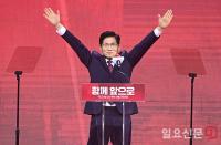 국민의힘 대선후보로 당선된 김문수 예비후보