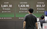 추석 연휴를 마치고 코스피 3,600선 돌파